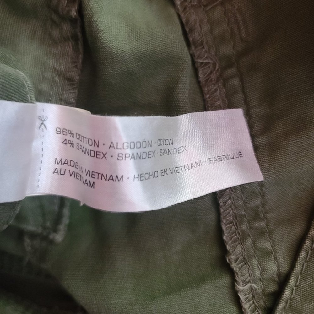 Vintage UNIONBAY Green Khaki Button Pocket Shorts - Picture 8 of 11